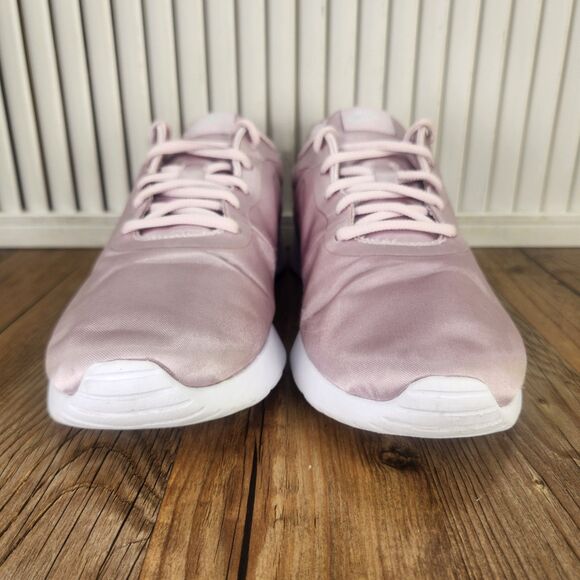 Nike Tanjun Premium Particle Rose Women Sz 9 Pink Satin Running Shoes 917537-601 - Picture 2 of 9
